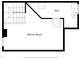 Floor plan of bonus room with attic at 5512 Grand Traverse Dr, Raleigh, NC 27604