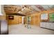 Spacious storage area with cabinets, work surfaces, and room to customize to your needs at 5820 Wake Forest Hwy, Durham, NC 27703