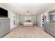 Spacious main bedroom with carpet flooring, ceiling fan and furniture at 105 Rolling Stone Ct, Sanford, NC 27332