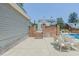 Exterior of a house, pool, gate, fence, greenery at 1110 Edgewood Ave, Burlington, NC 27215