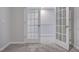 Office space with French doors, neutral walls, carpet and ample natural light at 1227 Bessie Ct, Wake Forest, NC 27587