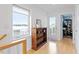 Upstairs landing with lots of natural light, hardwood floors, and closet for storage at 1314 S East St, Raleigh, NC 27601