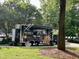 Mac Daddy's food truck parked in a neighborhood community at 200 Greensview Dr, Cary, NC 27518