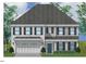 Charming two-story home with a two-car garage and a beautifully designed front facade at 23 Black Walnut Dr # 184, Garner, NC 27529