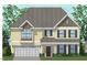 Charming two-story home featuring a classic design, inviting entrance, and attached two-car garage at 32 Black Walnut Dr # 196, Garner, NC 27529