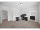 Bright bedroom with neutral walls, carpet, with desk space and easy access to the bathroom at 4508 Valley Crest Ln, Fuquay Varina, NC 27526