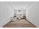 Bright living room featuring modern decor, tray ceiling, recessed lighting, and hardwood floors at 4508 Valley Crest Ln, Fuquay Varina, NC 27526
