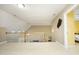 Loft area leading to bedrooms at 4601 Basilica Dr, Holly Springs, NC 27540