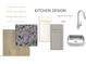 A kitchen design featuring white subway tile backsplash, granite countertops, and stainless steel hardware at 744 Parc Townes Dr # 34, Wendell, NC 27591