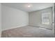 Bedroom with neutral color palette and carpet flooring at 1062 Beacon Hill Rd # 45, Lillington, NC 27546