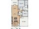Detailed floor plan showcases open-concept living, owner's suite, and 2-car garage at 1062 Beacon Hill Rd # 45, Lillington, NC 27546