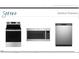 Stainless steel kitchen appliances including a range, microwave, and dishwasher at 11198 Salers Loop, Middlesex, NC 27557