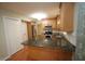 Stylish kitchen with modern appliances, granite counters, and ample cabinet space at 116 Trinity Woods Dr, Raleigh, NC 27607