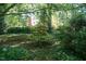 Green backyard filled with foliage and greenery at 1307 Sycamore Dr, Garner, NC 27529