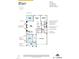 Layout of first floor with study, kitchen, Gathering room, breakfast area, and 2-car garage at 2400 Picual Way # 33, New Hill, NC 27562
