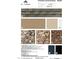Color package displays roof shingle, siding, trim, stone, front door, shutters, and windows options at 2416 Picual Way # 37, New Hill, NC 27562