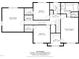 Second floor plan featuring bedrooms, bathrooms, walk-in closets and an exercise room at 3713 Highland Creek Dr, Apex, NC 27539