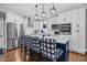 Spacious kitchen with stainless steel appliances, ample counter space, and stylish island at 3713 Highland Creek Dr, Apex, NC 27539