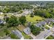 Picturesque aerial view of a neighborhood with lush greenery and well-maintained homes, offering a serene residential setting at 5012 Silverdene St, Raleigh, NC 27616