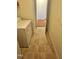 Functional laundry area with tiled floors and essential appliances at 6005 Namozine Ct, Raleigh, NC 27610