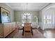 Dining room featuring natural lighting and a neutral color palette at 7055 Nc-242, Dunn, NC 28334