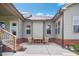 Comfortable outdoor patio space with an outdoor table and chairs at 7055 Nc-242, Dunn, NC 28334