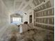 Spacious living room under construction featuring drywall, high ceilings and natural light at 1025 Coldspring Circle, Durham, NC 27705
