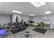 Large basement space, ideal for recreation, a home theater, or additional living space at 1112 Newberry Dr, Mebane, NC 27302