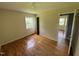 Bedroom with hardwood floors and natural light at 124 Kearney Ave, Oxford, NC 27565