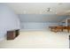 Large game room with pool table, carpet, and ample space for entertainment at 150 Churchill Rd, Louisburg, NC 27549