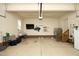 Spacious garage with ample room for parking and storage at 150 Churchill Rd, Louisburg, NC 27549