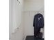 View of closet space with rod, shelf, and storage unit at 2021 Rivergate Rd # 102, Raleigh, NC 27614