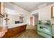 Nostalgic kitchen features retro appliances and an open design at 2631 Harvard Ave, Durham, NC 27703