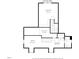 Upstairs floor plan showcasing the layout of the home, including dimensions for each room at 604 Mills St, Raleigh, NC 27608