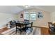A well decorated bonus room features a game table and attractive decor at 604 Mills St, Raleigh, NC 27608