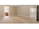 Spacious bedroom with carpet and en suite bathroom access at 724 Piermont Dr, Cary, NC 27519