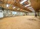 Spacious unfinished basement with natural light and block walls, ready for personalization and finishing at 8917 Thompson Mill Rd, Wake Forest, NC 27587