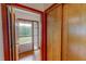 This entryway has hardwood floors, a screen door and a closet at 9455 Boston Rd, Roxboro, NC 27574