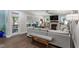 Inviting living room with fireplace, built-in shelves, and natural light from the windows at 958 Bay Bouquet Ln, Apex, NC 27523
