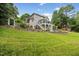 Spacious backyard with multi-level deck and beautiful landscaping at 1009 Bentham Dr, Raleigh, NC 27614