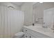 Well-maintained bathroom features a shower-tub combination and a vanity at 109 San Juan Dr, Chapel Hill, NC 27514