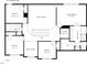 Layout of second floor showing bedrooms, bathrooms, laundry room, and walk-in closet at 201 Masterwood Way, Morrisville, NC 27560