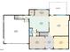 Main level floor plan featuring the kitchen, living room, dining room, and office at 314 Chanticlair Dr, Apex, NC 27502