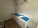 Bathroom with modern double sink vanity and beautiful lighting at 40 Commons Cir, Clayton, NC 27520