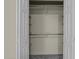 Open closet with shelving at 5520 Kaplan Dr, Raleigh, NC 27606