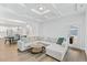 Spacious living room with an open layout and stylish decor, perfect for Gathering gatherings at 857 Whistable Ave, Wake Forest, NC 27587
