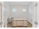 Bright office space with a large desk and ample natural light at 857 Whistable Ave, Wake Forest, NC 27587