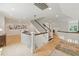 Spacious second-floor landing with hardwood floors and ample natural light at 100 Donald Dr, Pittsboro, NC 27312
