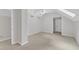 Bright bedroom with a ceiling fan, neutral carpet, and a walk in closet at 100 Windvale Ct, Cary, NC 27518