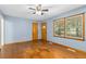 Bright living room with hardwood floors, neutral walls, and natural light at 1139 Princeton Kenly Rd, Kenly, NC 27542